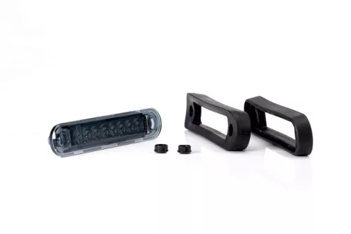Indicator poziție alb 8 LED (culoare fumurie)