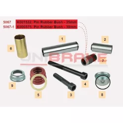 Kit reparare etrier Knorr SB7