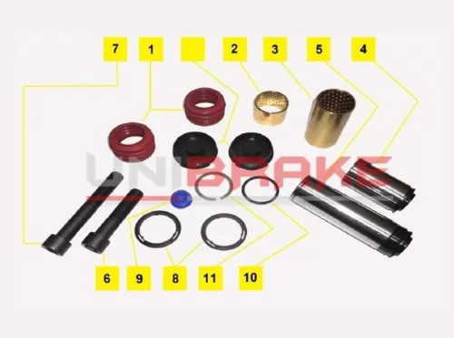 Set reparatie etrier frana BPW TSB 3709/4309