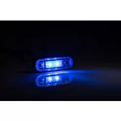 Lumină de poziție LED 12-30V albastră