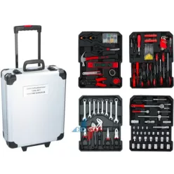 Set de scule în valiză ALU, 187 buc.