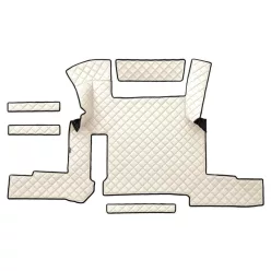 Set covorașe din piele MAN TGX (bej - cutie automată)