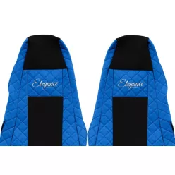 Set de huse pentru scaune din piele Scania R/G/P (albastru)