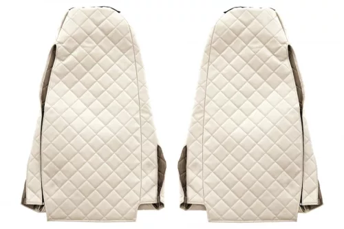 Set huse scaune din piele Scania R/G/P (-2016) (bej)