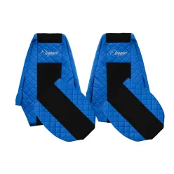 Husă de scaun din piele MAN TGX Elegance (albastru)