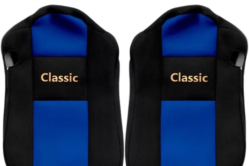 Set huse scaune MB Actros MP4 (negru/albastru)