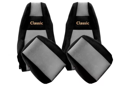 Set huse scaune Scania R/S Nextgen (negru/gri)