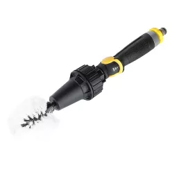 Perie de spălat cu cap rotativ, conectabilă la furtun