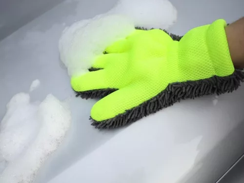 Mănușă de spălat din microfibră