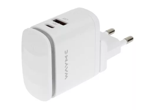 Încărcător de rețea USB-C cu mai multe tipuri de prize