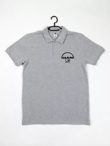 Tricou polo MAN XL gri