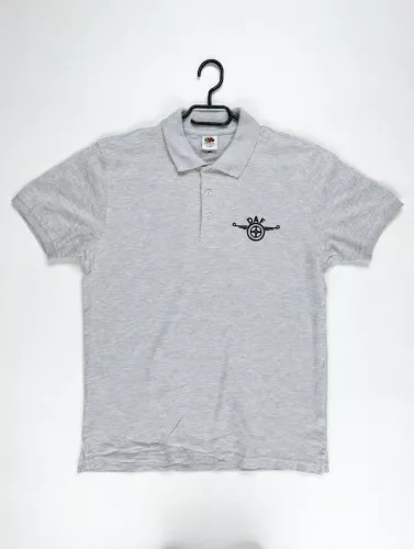 Tricou polo DAF „XXL” gri