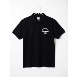 Tricou polo MAN "L" negru