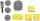 Set de curățare și îngrijire auto, 9 piese, DUNLOP