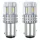 Bec LED CANBUS ULTRABRIGHT BAY15D P21/5W 12V/24V (2 buc.)