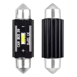 Bec LED sofită 12/24V ULTRABRIGHT, 2 buc. (39 mm), 12 SMD