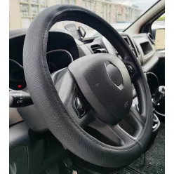 BASIC lite Husă de volan cu aspect de piele 38 cm