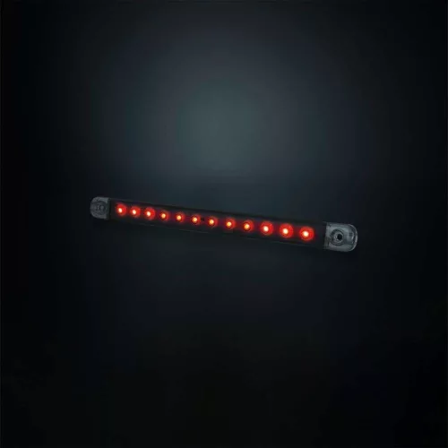 Dark Knight SLIM lampă de poziție/frână 3 LED-uri (roșu) 10-32V