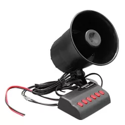   Sirenă cu 6 sunete de animale 12V - cal, câine, vacă, cocoș, miel, pisică