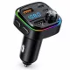 C26 kit hands-free Bluetooth 5.3+EDR RGB cu transmițător FM - 12/24V