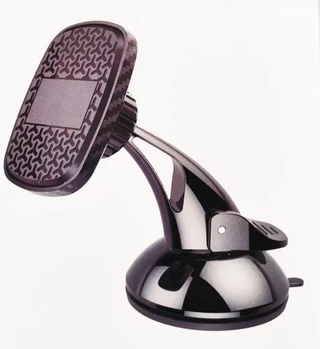Suport magnetic de telefon pentru bord/parbriz - cu ventuză adezivă