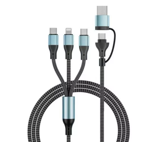 Încărcător 3 în 2 cu diferite capete de încărcare - 5A 12-24V