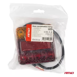 Lampă spate LED cu 3 camere 12V 15x4x20 cm