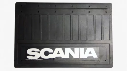 SCANIA apărătoare de noroi din cauciuc, cu șnur, 600x400