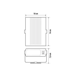 Încălzitor și ventilator 24V