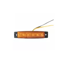 Lampă de gabarit LED galbenă