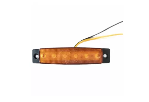 Lampă de gabarit LED galbenă