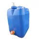 Canistră de apă cu dozator de săpun 10L (albastră) cu robinet din plastic