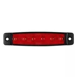 Lampă de poziție roșie cu 6 LED-uri