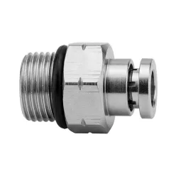   Cuplă rapidă metalică filetată M16x10 mm pentru furtun de frână pneumatică