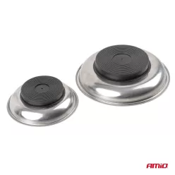 Tavă magnetică din inox 2 buc. 110 mm/150 mm