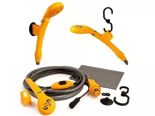 SET DUS PORTABIL CU POMPA SUBMERSIBILA 12V