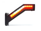 LAMPA GABARIT CU LED 12/24V 45' 5 FUNCTII CU SEMNALIZARE DINAMICA DREAPTA