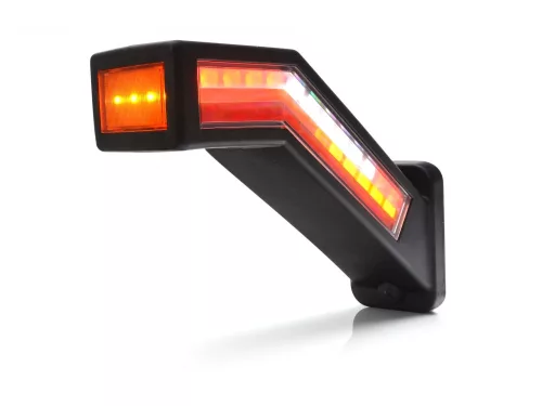 LAMPA GABARIT CU LED 12/24V 45' 5 FUNCTII CU SEMNALIZARE DINAMICA STANGA