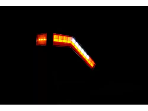 LAMPA GABARIT CU LED 12/24V 45' 5 FUNCTII CU SEMNALIZARE DINAMICA STANGA