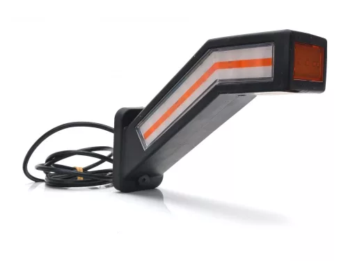 LAMPA GABARIT CU LED 12/24V 45' 5 FUNCTII CU SEMNALIZARE DINAMICA STANGA