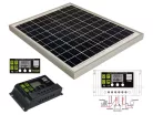 SET INCARCATOR SOLAR CU REGULATOR 12/24V 30W