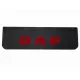 APARATORI NOROI CU INSCRIPTIE + LOGO DAF 18x60 FATA (CU SCRIS IN RELIEF)