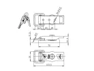 INCHIZATOR OBLON CU CHEIE ZB13