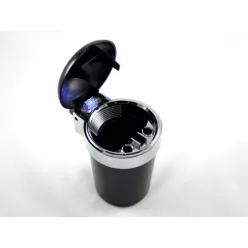 SCRUMIERA CU LUMINA LED ALBASTRU