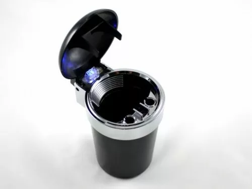 SCRUMIERA CU LUMINA LED ALBASTRU