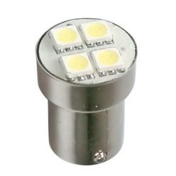 Bec LED BA15S 24V (4smd-alb) 2 DB