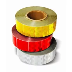 Bandă fluorescentă albă "punctată"