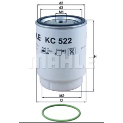 Filtru de combustibil MAN Euro6