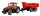 Case IH Optum 300 CVX cu remorcă cu perete lateral