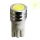 Bec LED T10 12/24V (1smd galben extra luminos) 2pcs